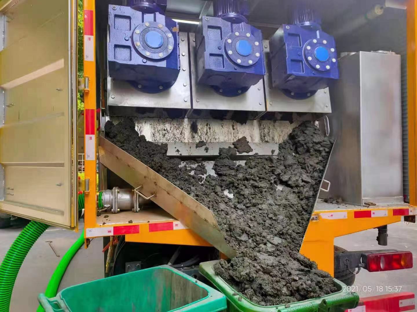 文县化粪池清掏城市维护站-泥浆净化干湿分离处理